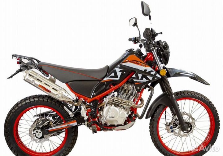 Мотоцикл ataki tracker 250 (165FMM) 21/18 (2023г.)