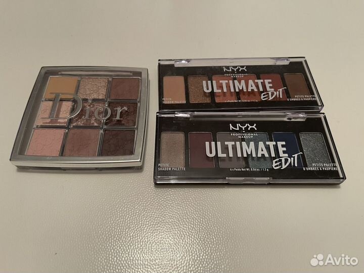 NYX. Палитры теней