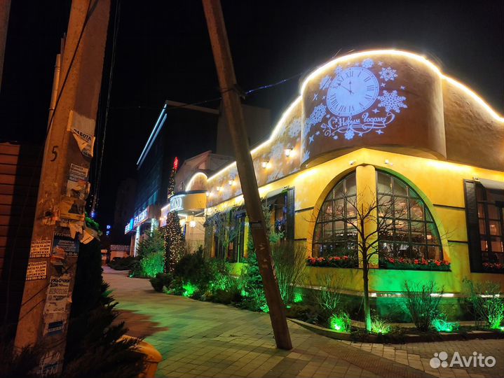 Гобо проектор для рекламы 25 вт с вращением