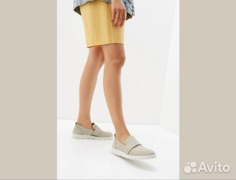 Слипоны Ecco 36 размер натуральная кожа