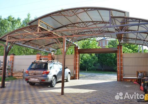 Поликарбонат для навесов и теплиц сотовый