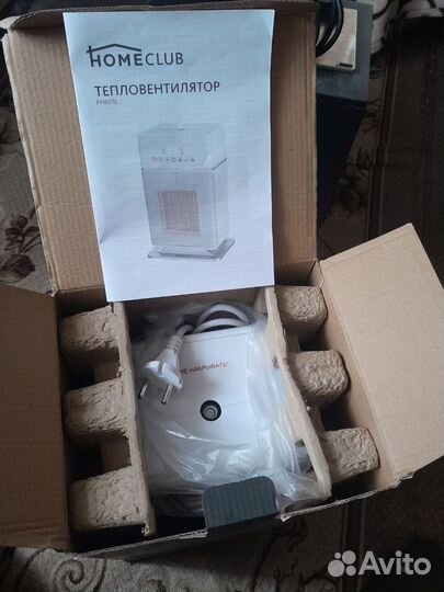 Тепловентилятор home club PH601L