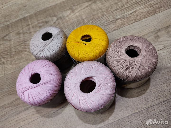 Пряжа нитки для вязания хлопок
