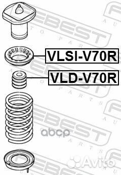 Отбойник амортизатора задний подходит для volvo