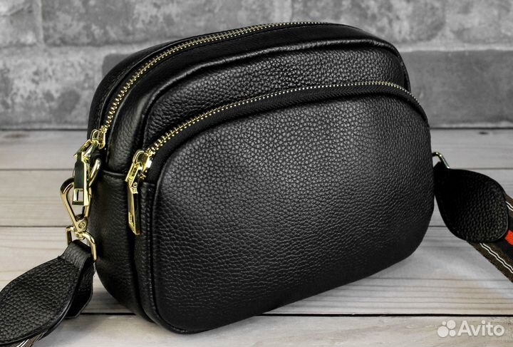 Сумка женская через плечо натуральная кожа