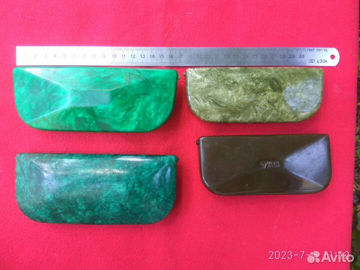 Очечник СССР, роговая пластмасса