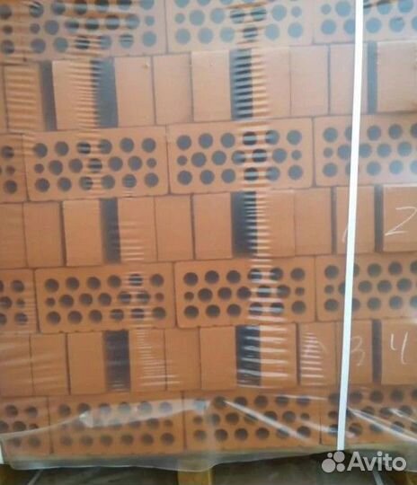 Кирпич рядовой красный