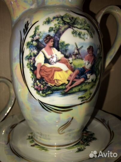 Сервис чайный+кофейный, Дулево