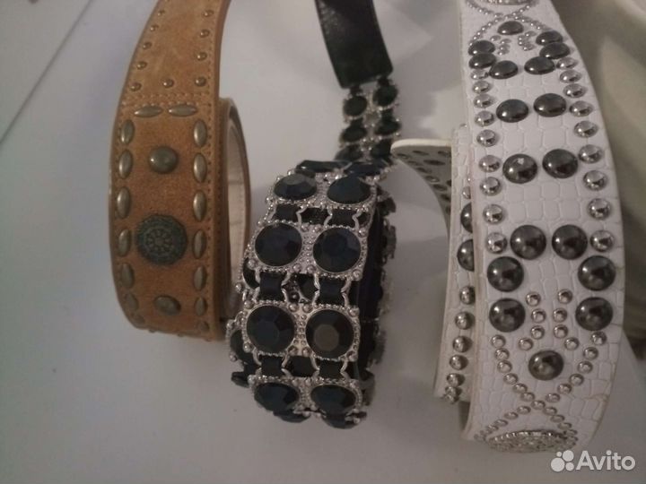 Ремни натуральная замша