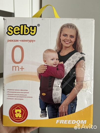 Рюкзак переноска кенгуру Selby 0+m