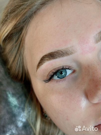 Оформление бровей