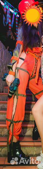 Костюм для строительной вечеринки, костюм гоу-гоу