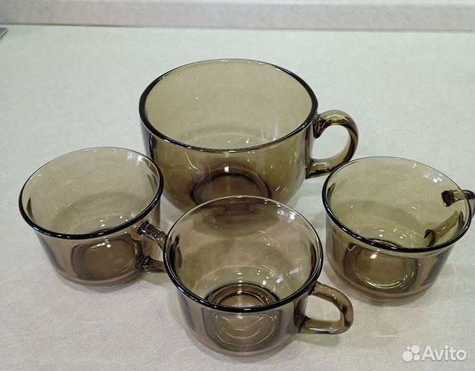 Бульоница Чашки Блюдца ГДР