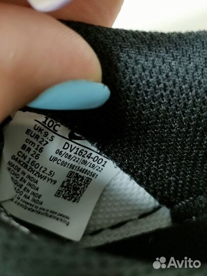 Кроссовки nike 10 С, 27 размер