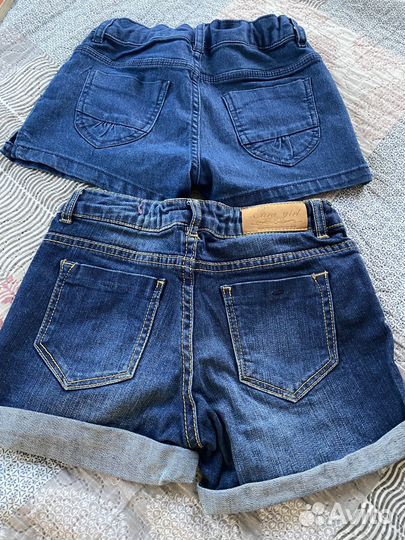Фирменные джинсовые шорты