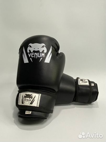 Боксерские перчатки Venum DX Black