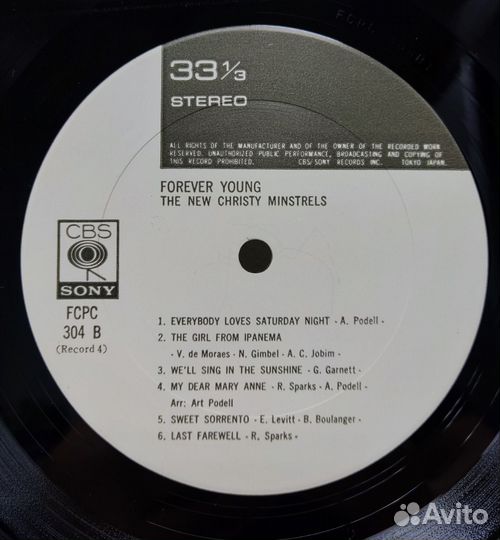 The New Christy Minstrels - Forever Young, 2 LP