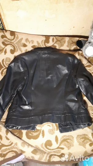 Куртка кожаная женская