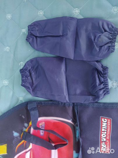 Фартук детский с нарукавниками Молния Маквин