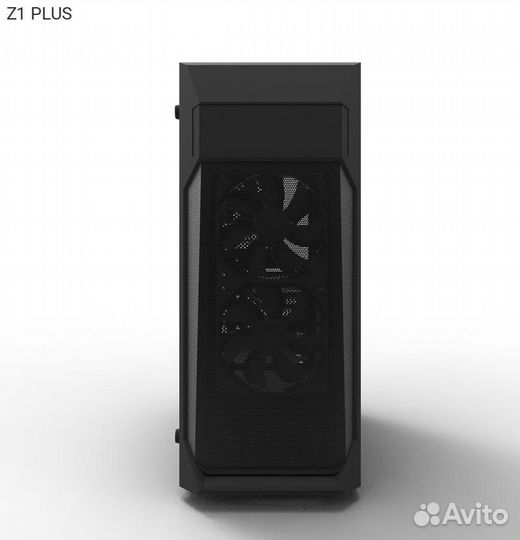 Корпус Zalman Z1 plus Miditower Без бп чёрный, Z1