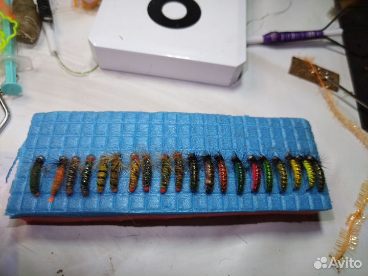 Набор мушек на хариуса 2