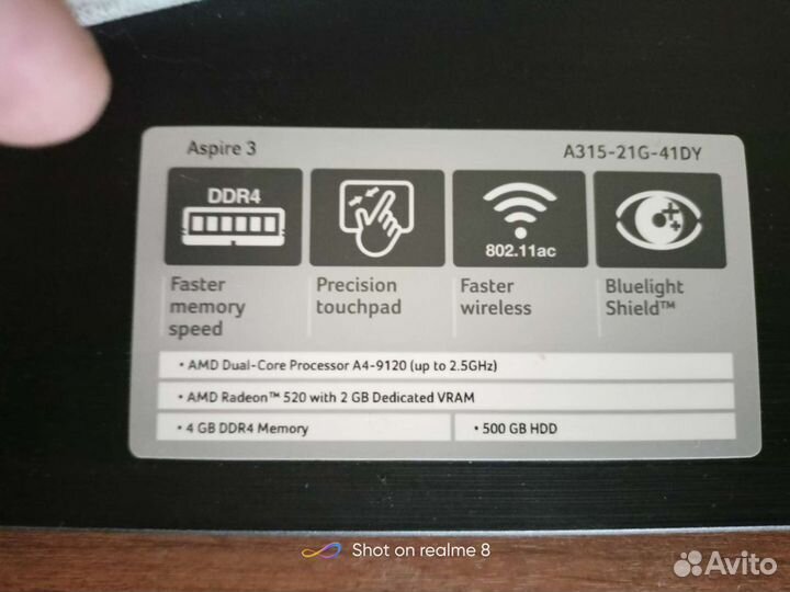 Acer aspire 3 a315 21