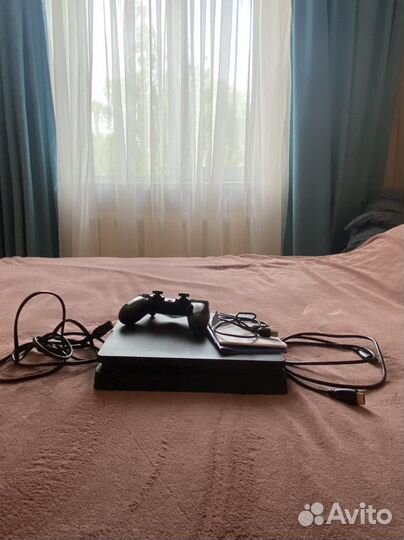 Playstation4 slim 500gb + игры
