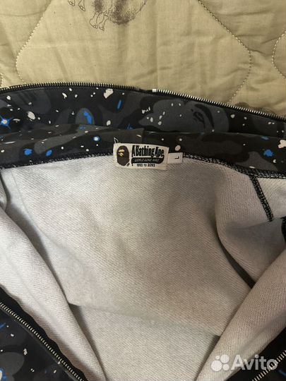 Bape Space Camo full zip hoodie