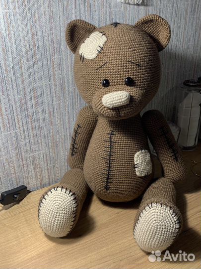 Вязанный мишка