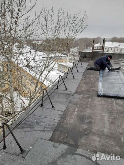 Кровельные работы (мягкая кровля)