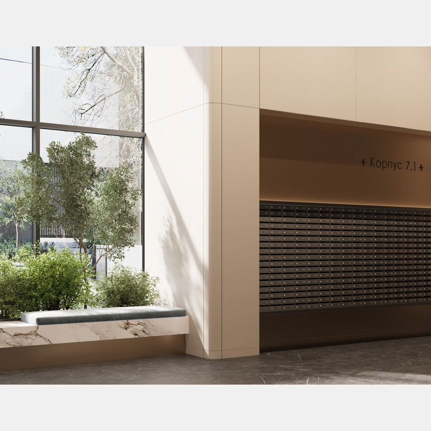 1-к. квартира, 45,7 м², 35/58 эт.