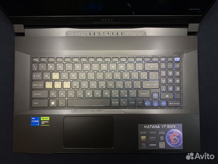 Игровой MSI Katana 17 i5 4060 с гарантией