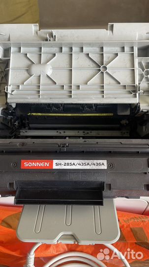 Принтер HP Laser Jet P1005 в рабочем состоянии