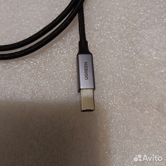 Кабель usb type C на usb B для цап