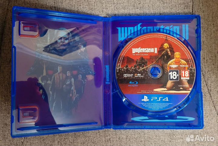 Игра Wolfenstein 2: The New Colossus для PS4