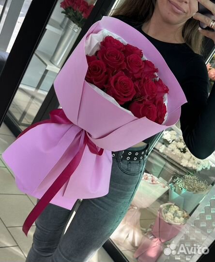 Букет из эквадорских роз