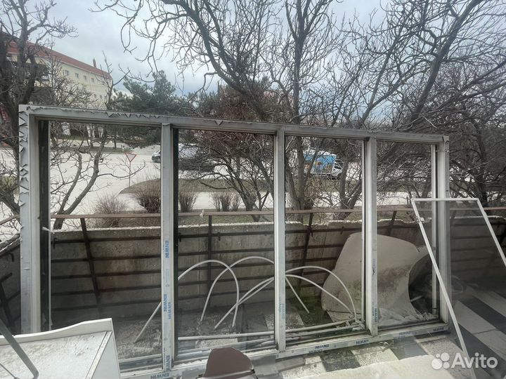 Металапластиковые рамы 2 штуки