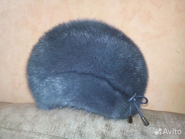 Шапка норковая новая