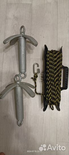 Якорь на лодку пвх