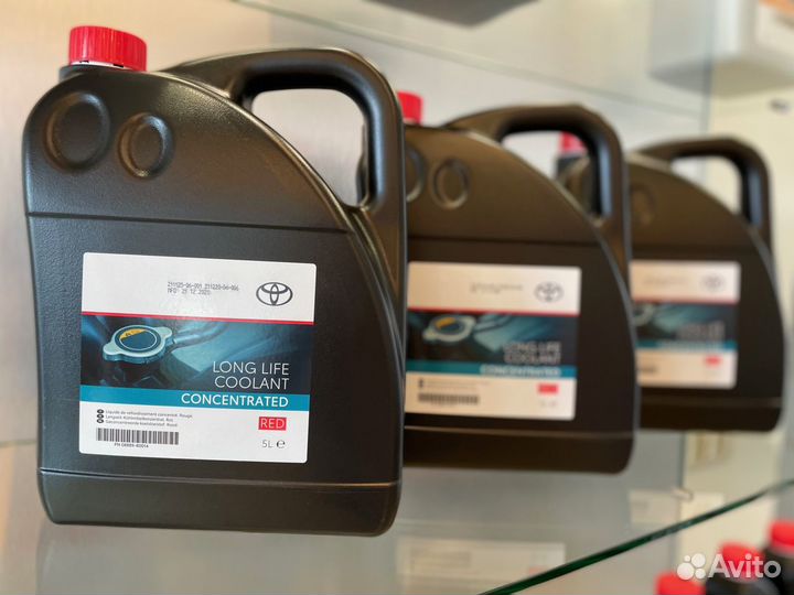 Антифриз концентрат красный Toyota 5Л