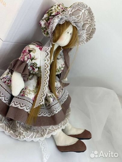 Кукла в стиле тильда Анастасия