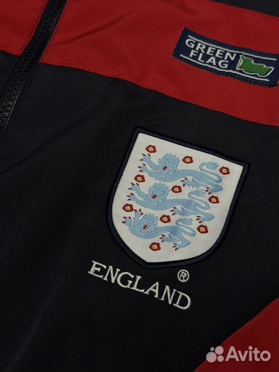 Ретро ветровка сборной Англии 1998 синяя L XL