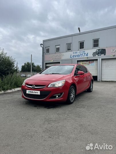 Opel Astra 1.4 AT, 2013, 210 000 км