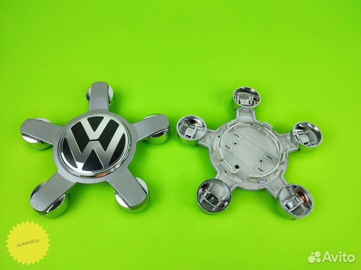 Колпачки на литые диски Volkswagen для Audi звезда