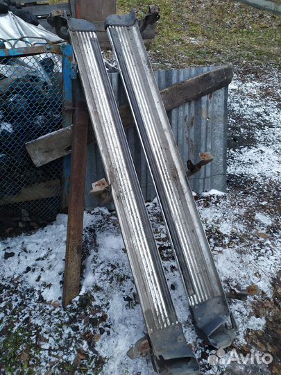 Кенгурин и подножки Mitsubishi Pajero