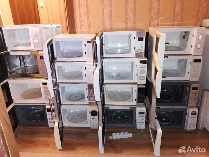 Микроволновые печи, полностью рабочие, чистые