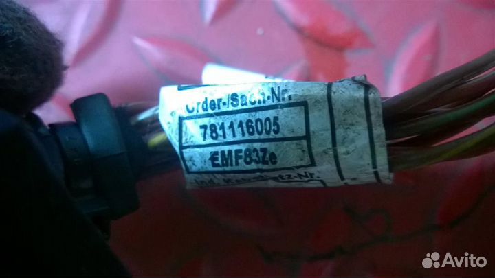 Проводка форсунок BMW X3 F25