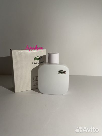 Духи мужские White Lacoste Fragrances 90 ml