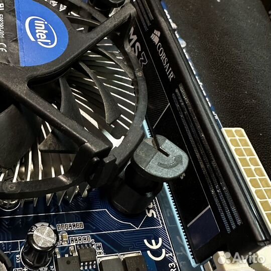 Мат. плата Gigabyte GA-H61M-S2V-B3, i3+озу