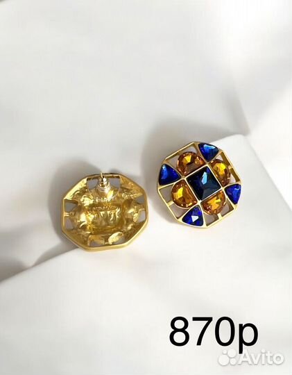 Серьги бижутерия